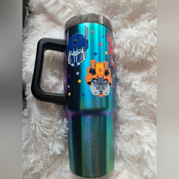 Transformers Stainless Steel Travel Mug - Picture 1 of 1